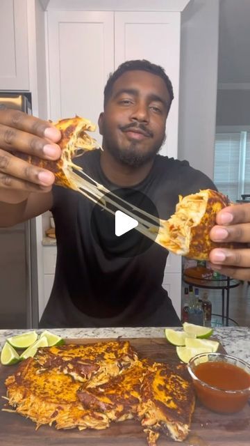 @madefrmscratch_ on Instagram: "Amazing Chicken Birria Tacos 🌮🤤🔥

•

✨Chicken Birria Tacos Recipe Steps Listed In Video 🌮✨

✨Follow @madefrmscratch_ For More Daily Recipes ✨

•

#food #foodporn #foodphotography #foodstagram #foodblogger #foodie #foodies #foodlover #instafood #tacos #birriatacos #explorepage✨ #viralreels #viraltacos #viralrecipes #trendingfoodreels #homemade #birriatacorecipe #easyrecipes #dinner #foodreels #homemaderecipe" Chicken Bria Tacos, Chicken Birria Tacos Recipe Easy, Birria Tacos Chicken, Shrimp Birria Tacos, Chicken Birria Tacos Recipe, Birria Chicken, Birria Recipe Mexican, Authentic Chicken Tacos, Mexican Birria Recipe