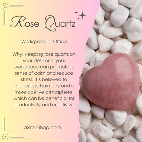 where to keep your rose quartz Rose Quartz Meaning, Quartz Meaning, Rose Quartz, Encouragement, Crystals, Quick Saves