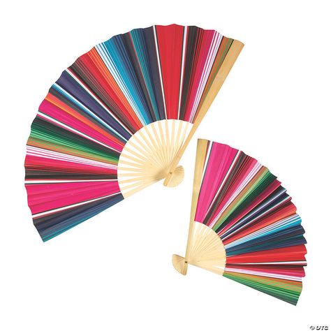 These super bright, colorful and festive bamboo and paper hanging fans are the perfect way to spruce up your space for your Cinco de Mayo or fiesta party! ... Elegant Mexican Theme Party, Mexican Fiesta Party Decorations, Christmas Fiesta, Mexican Theme Party Decorations, Mexican Invitations, Mexican Music, Mexican Birthday Parties, Mexican Party Decorations, Mexican Fiesta Party