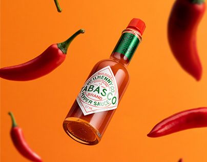 Hot Sauce Product Photography, Seasoning Photography, Sauce Product Photography, Design Produk, Tabasco Hot Sauce, Creative Advertising Photography, Habanero Hot Sauce, Creative Fashion Photography, Product Shoot