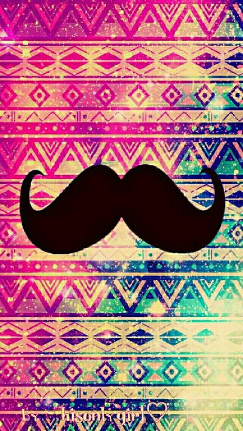 Vintage tribal moustache galaxy wallpaper I created for the app CocoPPa Mustache Wallpaper, Vibes Tumblr, Dreamcatcher Wallpaper, Tumblr Hipster, Cocoppa Wallpaper, Tumblr Wallpaper, Heart Wallpaper, Cute Wallpaper Backgrounds, Pretty And Cute