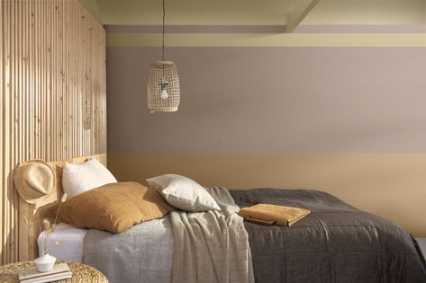 Colour Of The Year 2023, Bedroom Paint Ideas, Painted Headboard, Wild Wonder, Farrow & Ball, Dulux Paint, Topps Tiles, Decorating Advice, Over The Bed