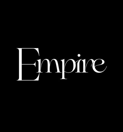 Empire Logo Design Ideas, Empire Name Ideas, Empire Logo Design, Dd Logo, Dr Logo, Kpop Group Names, Kpop Shifting, Group Names Ideas, Typo Logo Design