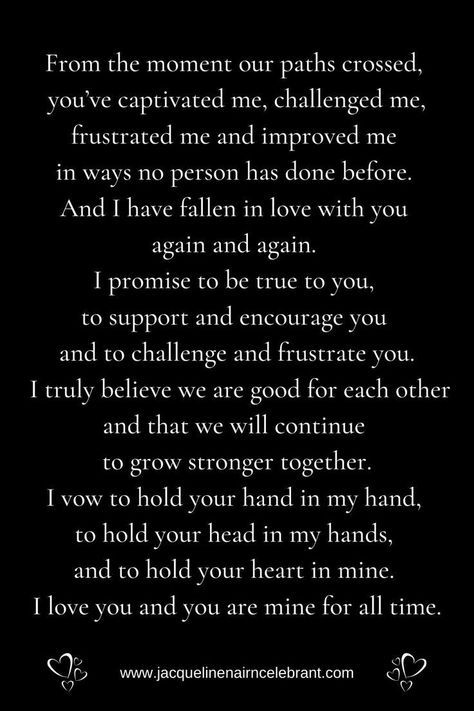 Vows For Him Future Husband, Vowel Ideas Wedding, Deep Vows To Husband, Support Him At His Lowest And Watch, Wedding Vows Personal, Soulmate Wedding Vows, Beautiful Wedding Vows To Husband, Wedding Vows High School Sweethearts, Second Wedding Vows To Husband