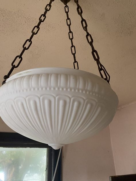 Antique Farmhouse Kitchen Light Fixture - Midcounty Journal Vintage Ceiling Lights Kitchen, Vintage Home Lighting, Victorian Farmhouse Lighting, Vintage Kitchen Ceiling Lights, Victorian Kitchen Light Fixtures, Vintage Overhead Lighting, Vintage Pendant Lighting Kitchen, English Cottage Light Fixtures, 1940s Light Fixtures