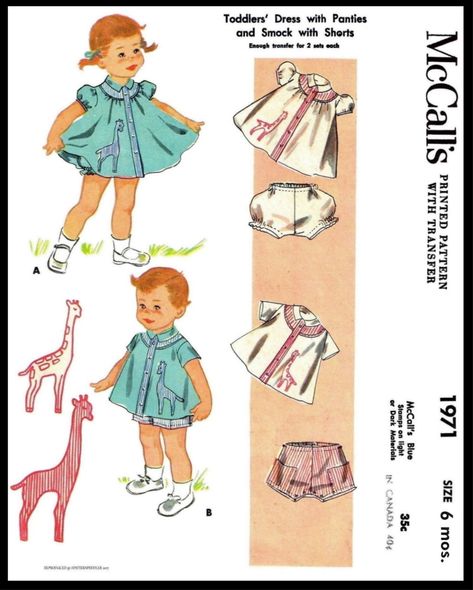 "Up for your Pleasure I have this Vintage UNISEX PATTERN in Digital Delivery PDF Form. (A3 International )...11x17 LEDGER SIZE PAPER (NOT (A4 International ) LETTER 1 FILE TO DOWNLOAD... This is for the DIGITAL DELIVERED DOWNLOAD PDF FILE FORM 5 PAGES OF INSTRUCTIONS & 10 PAGES OF PATTERN PIECES ARE PRINTED ON 11\"x17\" LEDGER (A3 International ), TABLOID) SIZED PAPER (NOT (A4 International ) LETTER 1 PAGE WITH PATTERN PIECE IS PRINTED ON STANDARD LETTER 8.5\" x 11\" PAPER (MARKED) 2 PAGES: FRON Boys Smock, Fabric Sewing Patterns, Sewing Patterns For Kids, Unisex Dress, Fabric Sewing, Toddler Girl Dresses, Baby Sewing, Vintage Sewing Patterns, Unisex Baby