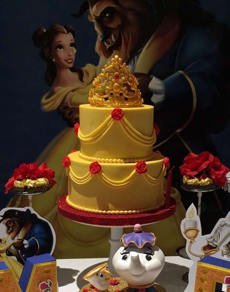 Belle Birthday Cake, Beauty And The Beast Cake, Beauty And The Beast Birthday, Belle Birthday Party, Beauty And Beast Birthday, Beauty And Beast Wedding, Belle Cake, Beauty And The Beast Theme, Belle Birthday