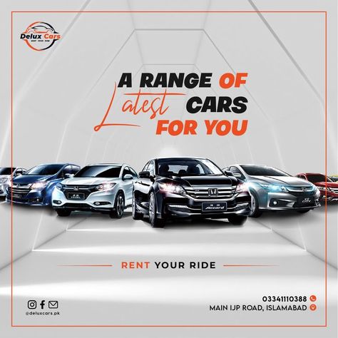 A range of the latest cars for you. Booking at 0334-1110388 . . . . . #Carrental #Travel #Vacation #Carhire #Luxury #Cars #Pakistan #Toyota #Honda #Islamabad #Luxurycars #Rentacar #Kia #Tourism #Landcruiser #BMW #Mercedes #Audi #Auto #Car #Rental Bill Board, Car Animation, School Border, Rental Ideas, Car Banner, Abstract Ideas, Car Dealerships, Bedroom Cupboard, Social Media Branding Design