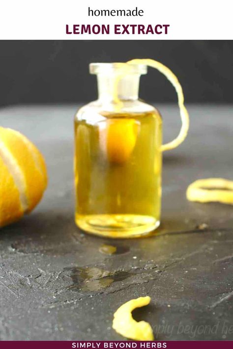 How to make lemon extract recipe and its uses Recipes For The Whole Family, Recipe Cover, Healthy Herbs, Herb Recipes, Brownie Ingredients, Herbal Recipes, Lemon Extract, Herbs For Health, Healthy Easy