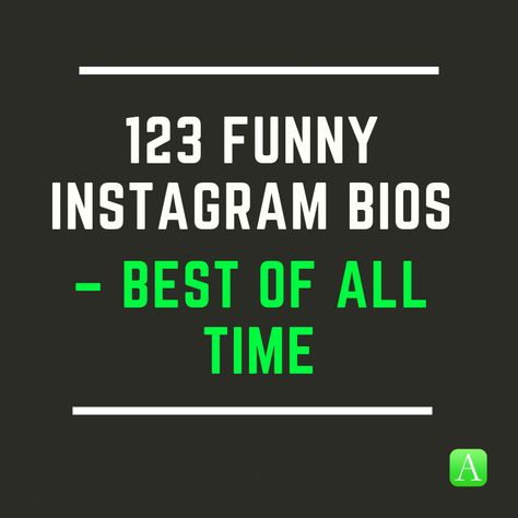 123 Funny Instagram Bios – Best Of All Time | Appamatix Fun Bios For Instagram, Fun Bio Ideas, Funny Bios Instagram Humor, Clever Bios, Funny Ig Bios, Short Funny Quotes For Instagram, Funny Insta Bios, Instagram Bio Quotes Funny, Simple Instagram Bios