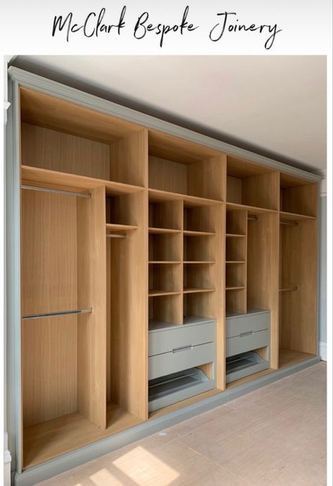 Closet Design Plans, Minimalist Home Decor Ideas, Almirah Designs, Bedroom Built In Wardrobe, Styling Shelves, Walk In Closet Design, Modern Cupboard Design, Closet Design Layout, Luxury Closets Design