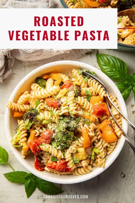 Recipes Noodles, Pasta Fresh, Inflammation Recipes, Roasted Vegetable Pasta, Fast Meals, Pasta Meals, Farfalle Pasta, Recipe Pasta, Noodle Recipes Easy