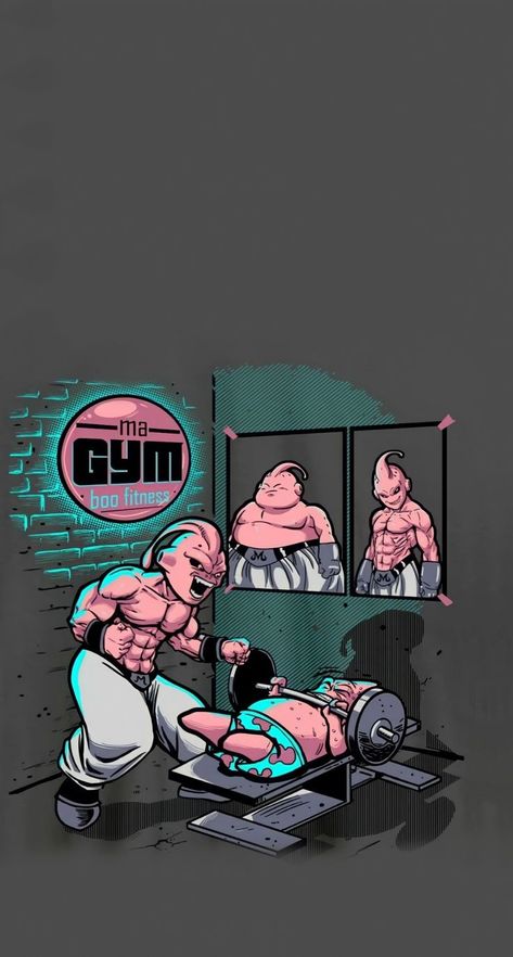 maGYM Bøø f¡†ness en 2022 | Fondos de comic, Diseño grafico, Caricaturas Gym Character Design, Gym Anime, Gym Motivation Wallpaper, Majin Boo, Gym Wallpaper, Gym Art, Dragon Ball Super Artwork, Image Swag, Pop Art Wallpaper