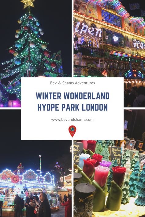 Get into the Christmas spirit, at London's largest Christmas Market at Winter Wonderland in London Hyde Park. Wander around the decorated wooden chalets Hyde Park Christmas, Two Trees, London Park, Christmas Markets, Hyde Park, Christmas Market, Christmas Spirit, Hyderabad, Winter Wonderland