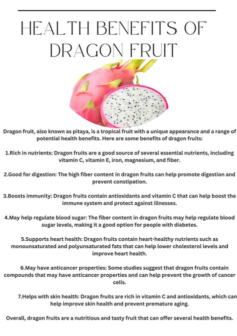 Health benefits of Dragon Fruit || Healthylifestyles, Healthy, Health Pitaya Benefits, Dragonfruit Benefits, Dragon Fruit Nutrition Facts, Dragon Fruit Health Benefits, Dragon Fruit Juice, Dragon Fruit Benefits, Dragon Fruits, Vegetable And Fruit Tray, Fruit Health Benefits