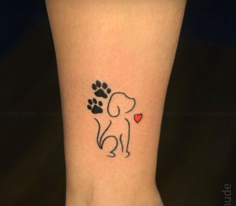 Girly Skull Tattoos, Cat Tattoo Ideas, Memories Ideas, 10 Tattoo, Tiny Wrist Tattoos, Tattoos For Dog Lovers, Pawprint Tattoo, Wolf Tattoo Sleeve, Cool Wrist Tattoos