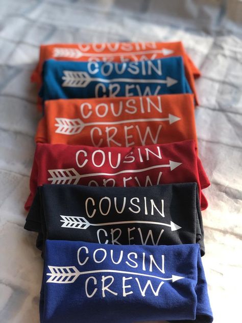 Cousin tshirt for kids/Matching cousin shirts/big cousin | Etsy Cousin Tshirts, Matching Cousin Shirts, Cousins Shirts, Cousin Shirts, Plus Size Photography, Iron Station, Just A Small Town Girl, Jesus Birthday, Kid Clothing