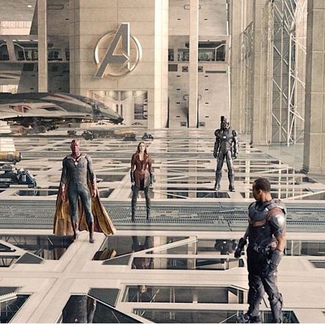 Inside the Avengers Base Dr Marvel, Marvel Wall, Carol Danvers, Pietro Maximoff, Marvel Photo, Peggy Carter, New Avengers, Avengers Age, Movies And Series