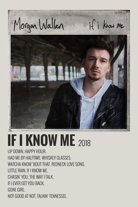 Aesthetic Morgan Wallen, Morgan Wallen Music, College Poster, Minimalist Music, Music Cover Photos, Best Country Singers, Polaroid Posters, Book Reading Journal, Minimalistic Aesthetic