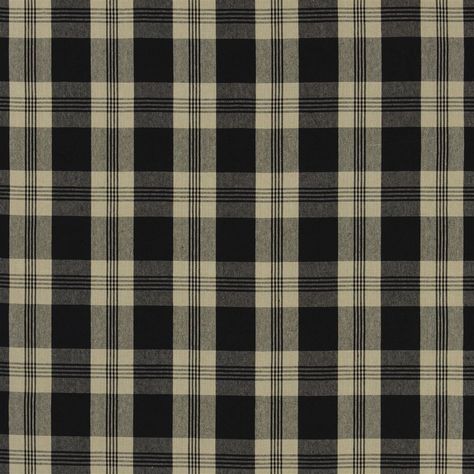 Black Linen Fabric, Designers Guild Fabric, Fabric Shops Online, Ralph Lauren Fabric, Stunning Interior Design, Linen Fabrics, Luxury Fabric, Check Design, Check Fabric