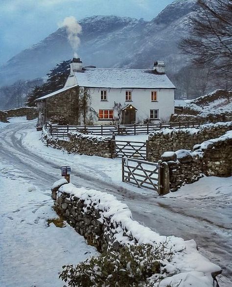 PHOTO CREDITS: . . . british, holiday, vacation, winter, snow, christmas Cottage Countryside, English Winter, Ireland Aesthetic, Fountains Abbey, Winter Cottage, Ireland Landscape, Village Photography, English Village, Holiday Romance