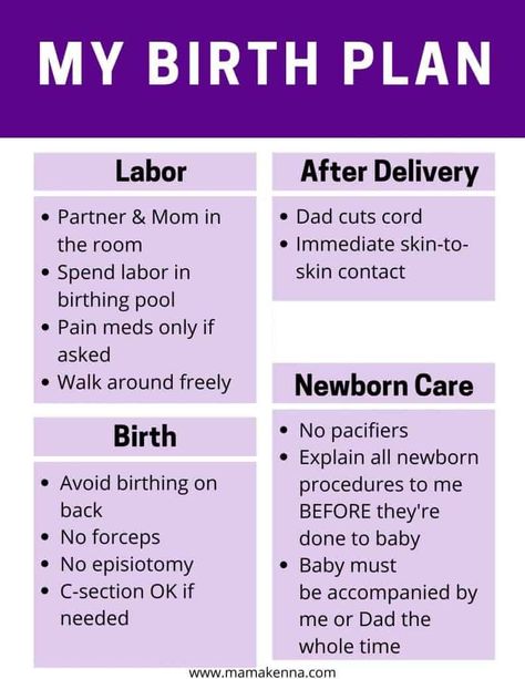 How to Easily Make a Birth Plan (with examples!!) - Mama Kenna Hospital Birth Plan, Birth Plan Examples, Baby Timeline, Birth Advice, Birth Plan Checklist, Mom Template, Birth Plans, Mom Checklist, Birth Plan Template