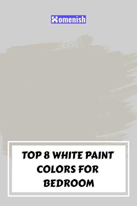 Here we look at some tips for getting the perfect white paint color for your bedroom, along with some of the best white paints currently available. Minimalist Bedroom Paint Colors, Best White Paint For Bedroom, White Paint For Bedroom Walls, Tulle White Paint Color, White Paint Color For Bedroom, Best White Paint For Bedroom Walls, White Bedroom Colors, White Bedroom Paint, White Paint Colors For Walls