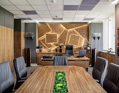 Check out new work on my @Behance profile: "High End Office Design" http://be.net/gallery/98049325/High-End-Office-Design High End Office Design, Bullpen Office, Wework Offices, Future Moodboard, High End Office, Ceo Office Design, Interior Design Wood, Office Concept, Ceo Office