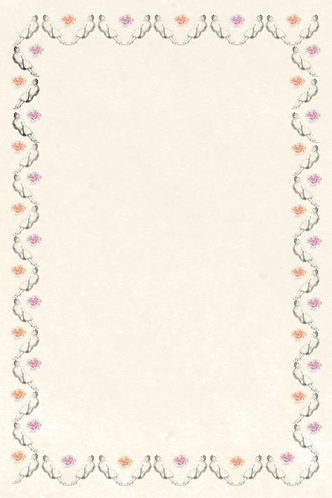 Female nude border frame vintage illustration | free image by rawpixel.com Border Sketch, Page Frames, Floral Frames, Background Flower, Frame Border Design, Web Design Resources, Vintage Borders, Border Frame, Design Frame