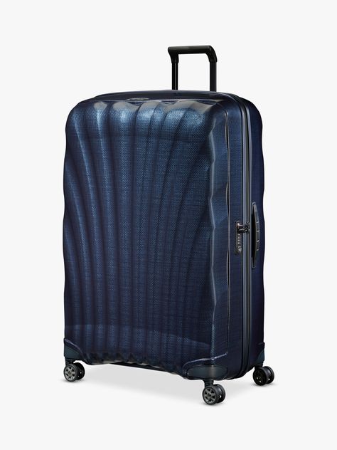 It's alright once you get to the beach, but going on holiday has its stresses, especially when it comes to luggage. Luckily, Samsonite's making it easier thanks to their C-Lite range. Never one to rest on their design laurels, this modern and sleek collection is the brand's lightest polypropylene suitcase yet. And this hasn't come at the expense of protection: it comes with shock-absorbing suspension wheels and a water-repellent PU zip that keeps the rain at bay. No need to share that umbrella! Samsonite Luggage, Large Suitcase, Going On Holiday, On Holiday, Suitcases, The Rain, Repellent, Water Repellent, John Lewis