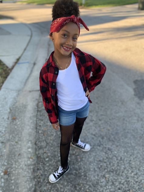 Girls Decade Day Outfit, Kids 90s Outfit Ideas Girls Diy, Favorite Decade Day Outfit, Kids Decade Day Outfits, 90s Day At School, Kids 90s Outfit Ideas, 70s Dress Up Day At School, Decades Day Outfits For Boys, Decade Day Outfits