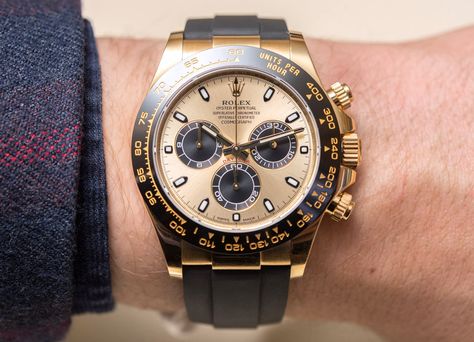 Rolex Daytona Oysterflex Gold, Daytona Watch, Rolex Cosmograph Daytona, Watches Rolex, Cosmograph Daytona, Wrist Candy, Expensive Watches, Rolex Daytona, Luxury Watches For Men