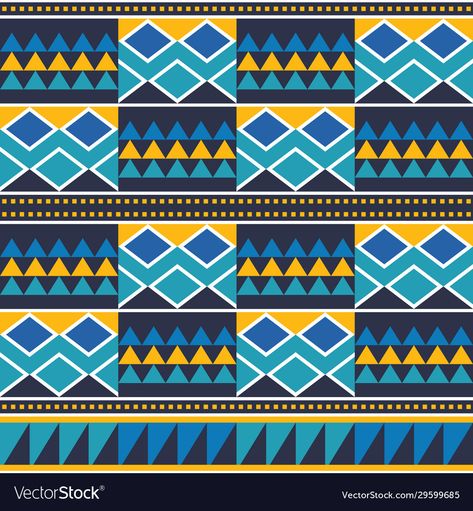 African Shapes, Kente Cloth Patterns, Bold Pattern Design, Kente Pattern, Africa Art Design, African Pattern Design, Ankara Designs, Art Noir, Kente Cloth