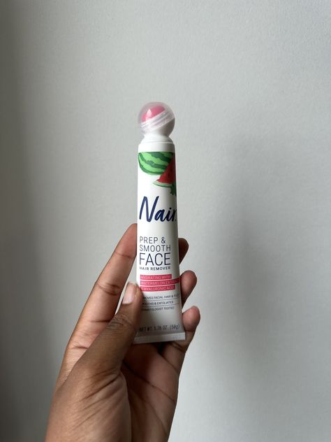 Nair Prep and Smooth Face Hair Remover Review With Photos | POPSUGAR Beauty Nair Hair Removal, Peach Fuzz Removal, Face Hair Removal, Depilatory Cream, Smooth Face, Facial Hair Removal, Popsugar Beauty, Lip Hair, Hair Removal Cream