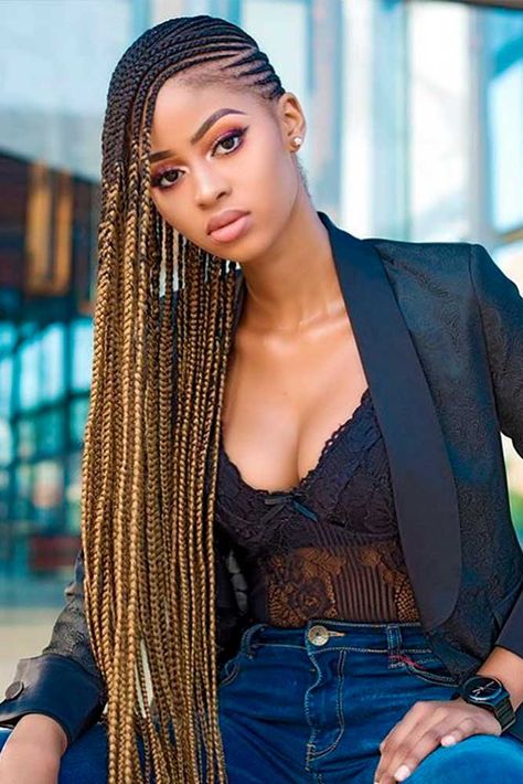 Lemonade Braids Hairstyles, Cornrows Braids For Black Women, Lemonade Braids, African Hair Braiding Styles, Box Braids Hairstyles For Black Women, Braided Cornrow Hairstyles, Beautiful Braids, Girls Hairstyles Braids, Natural Hair Braids