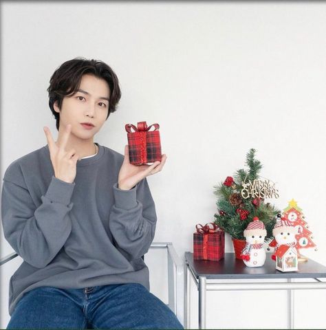 #jinho #jojinho #pentagon #aesthetic #christmas Aesthetic Christmas, Christmas