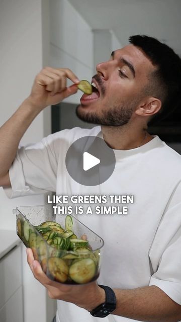 Stefan Bodegrajac || Online Fat Loss Coach on Instagram: "A simple and delicious cucumber salad that is perfect for those who don’t typically enjoy greens 🔥

It’s a low-calorie dish that’s packed with flavor from ingredients like rice wine vinegar, tamari soy sauce, dill, chili flakes, and garlic powder! 

YOU NEED TO TRY THIS 👀

#salad #simplerecipes #cucumber #mealprep #mealprepideas #calories #caloriedeficit #fatloss #fatlosstips #viral #lowcalorie #explorepage" Cucumber In Soy Sauce, Cucumber Recipes Vinegar, Cucumber Dishes, Viral Cucumber, Cucumber Salads, Veggie Salads, Cucumber Dill Salad, Asian Cucumber Salad, Starch Solution