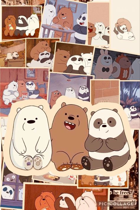 Beruang Grizzly, Ice Bear We Bare Bears, Seni Korea, Cartoons Dp, Iphone Wallpaper Cat, We Bare Bears Wallpapers, Pretty Wallpapers Tumblr, Cute Bear Drawings, Cocoppa Wallpaper