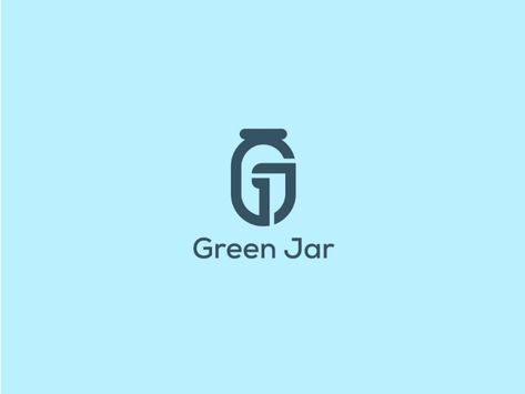 Jar Logo Design, Jar Logo, Gem Studio, Logo Wings, Kitchen Jar, Bottle Logo, Bubble Tea Shop, Movie App, Trademark Logo