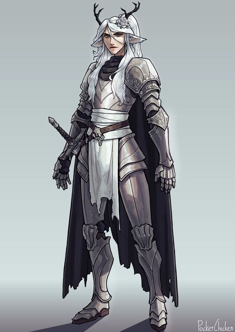 Elf Knight, Evelynn League Of Legends, Pathfinder Character, Rpg Map, Dungeons And Dragons Characters, Dnd Art, D&d Dungeons And Dragons, Fantasy Armor, Fantasy Warrior