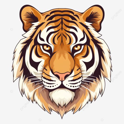 tiger head international love tiger day illustration Tiger Illustration Art, Face Side View Drawing, Side View Of Face, Tiger Hair, International Tiger Day, Tiger Day, International Love, Side View Drawing, How To Draw Ears