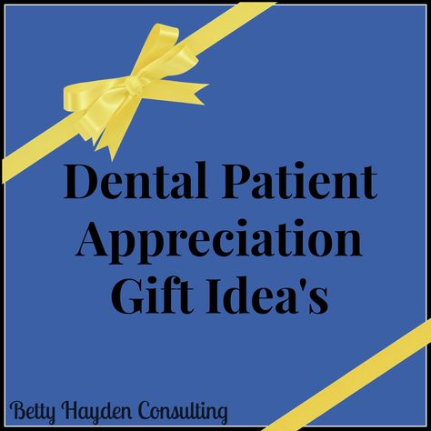 Are you looking for a fun way to thank your dental patients for their referrals and encourage your patients to tell their friends, family, neighbors and co-workers about your office? Look no furthe... Dental Office Management, Dental Office Marketing, Success In Business, Dental Gifts, Life Matters, Dental Life, Dental Marketing, Emergency Dentist, Dental Bridge