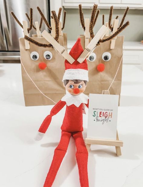 Elf On Shelf Costume, Elf Classroom, Outing Ideas, Elf Ideas Easy, Shelf Inspiration, Elf Antics, Elf Fun, Family Presents, Elf On The Shelf Ideas