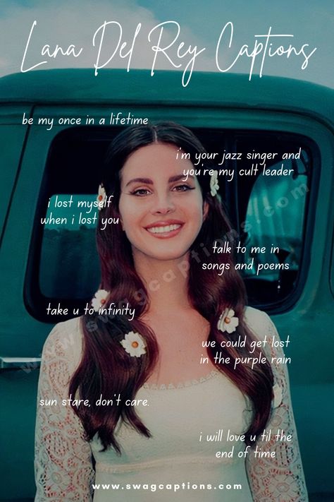 Lana Del Ray Bio Ideas, Lana Quotes Lyrics, Lana Del Rey Instagram Bio, Lana Del Ray Captions, Lana Del Rey Bio Ideas Instagram, Ldr Caption Instagram, Lana Del Ray Quotes Lyrics, Lana Del Rey Captions Instagram, Lana Del Rey Bio Ideas