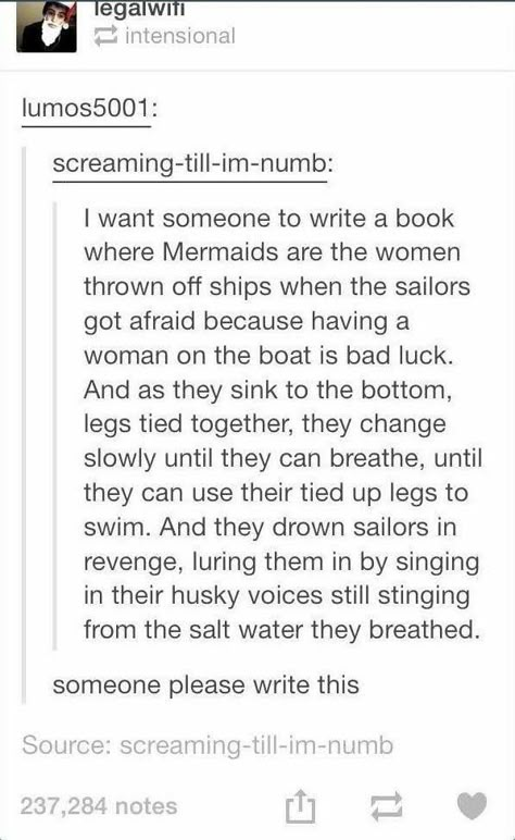 Mermaids Writing Prompts, Mermaid Plot Ideas, Siren Story Prompts, Mermaid Character Inspiration, Tumblr Writing Ideas, Writing Prompt Short Story, Mermaid Writing Ideas, Queer Writing Prompts, Mermaid Story Prompts