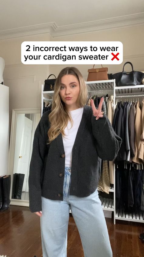 Long-Length Cardigan curated on LTK Mom Jeans And Cardigan Outfit, Cropped Black Cardigan Outfit, Long Cream Cardigan Outfit, Baggy Cardigan Outfit, How To Style Cardigan Outfit Ideas, Button Down Cardigan Outfit, V Neck Cardigan Outfit, Cardigan And Jeans Outfit, How To Wear A Long Cardigan