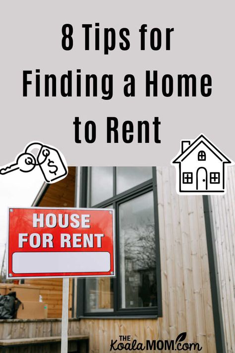 Finding a House to Rent (without losing your mind!) Renting A House First Time, How To Rent A House, Rent House Decorating, Section 8 Housing, Why Rent When You Can Buy, House For Rent Poster, Landlord Tips Rental Property House, Buy Rental Property With No Money, Houses For Rent Near Me