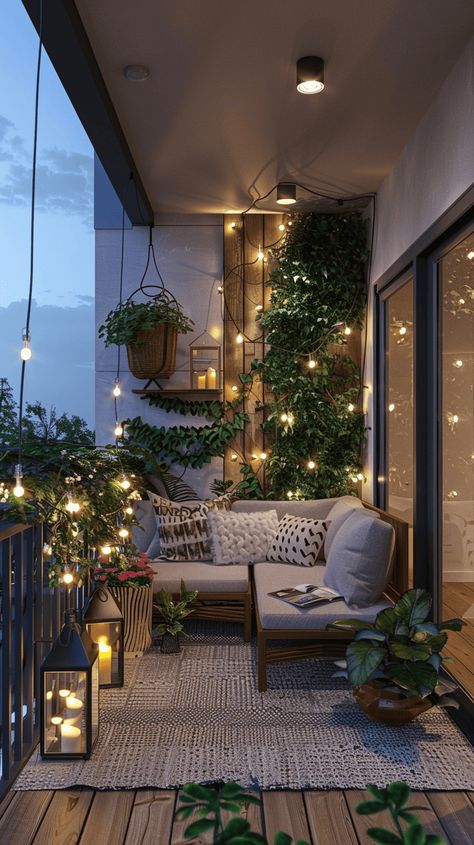 66 Small Balcony Design Ideas You Will Love For Your Home (Modern Farmhouse, Beach, Modern, Minimalistic, Colorful and More) Nice Balcony Ideas, Balcony Over Kitchen, Balcony Design Cozy, Balcony Aesthetic Ideas, Apartment Greenhouse Balcony, Aesthetic Apartment Balcony, Balcony Table Decor, Patio Design Apartment, Small Apartment Backyard Ideas