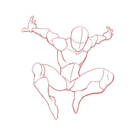 Art Sketchbook Poses, How To Draw Gwen Stacy Step By Step, Spidersona Base Male, Spiderman Pose Reference, Spiderman Drawing Reference, Spiderman Reference, How To Draw Spiderman, Spiderman Sketch, Spidersona Base