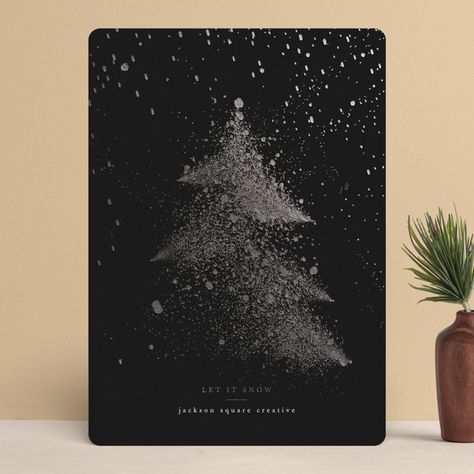 Foil Pressed Cards, Christmas Illustration Design, Happy Birthday Icons, Christmas Kiss, Snow Theme, Happy Birthday Posters, Christmas Illustrations, Christmas Card Art, 카드 디자인